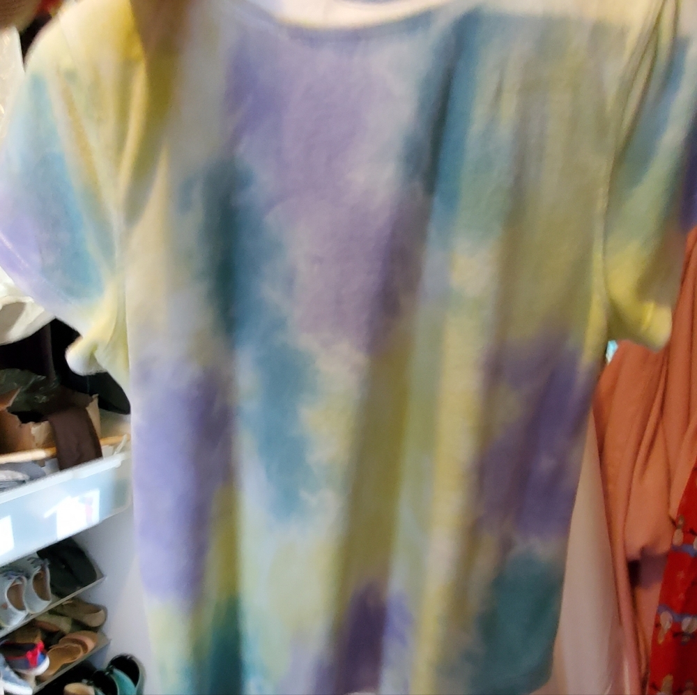 Free people fluffy pastel top